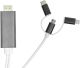 Адаптер HDMI to Lightning, Type-C, MicroUSB Адаптер HDMI to Lightning, Type-C, MicroUSB