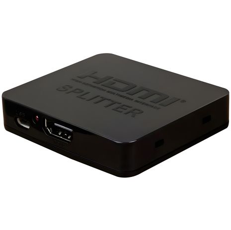 HDMI спліттер PowerPlant 1x2 V1.4, 4Kx2K, 3D (HDSP2-M)