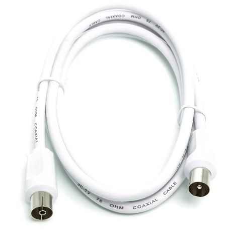 Антенный кабель AV 1,5 м белый