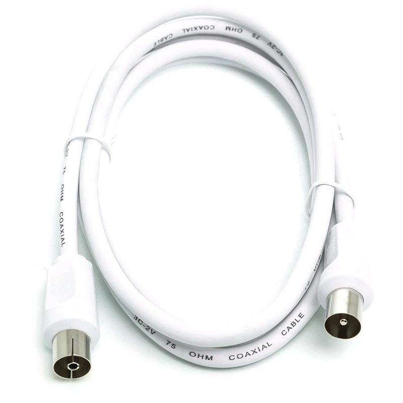 Кабель антенний, AV, 1,5 м, White Кабель антенний, AV, 1,5 м, White