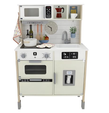 Детская деревянная кухня Lupilu с 24 аксессуарами