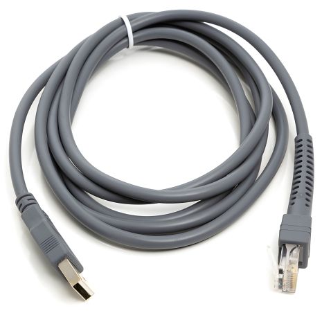 Кабель coiled RJ45 до RS232 USB