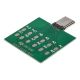 Плата тестовая Aida DFT-Type C для проверки контактов разъема Type C на замыкание