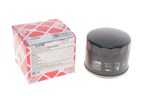 Масляний фільтр SUZUKI GRAND, VAUXHALL MOVANO, FEBI BILSTEIN (32398)