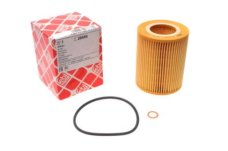 Масляный фильтр BMW (BRILLIANCE), FEBI BILSTEIN (26686)