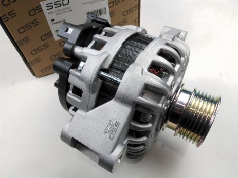 Генератор ВАЗ 2170 135А, ССД для ГУР та кондиціонера (2170-3701010-13) Генератор ВАЗ 2170 135А, ССД для ГУР та кондиціонера (2170-3701010-13)