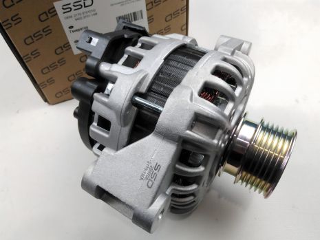 Генератор ВАЗ 2170 135А, ССД с поддержкой ГУР и кондиционера (2170-3701010-13) Генератор ВАЗ 2170 135А, ССД с поддержкой ГУР и кондиционера (2170-3701010-13)