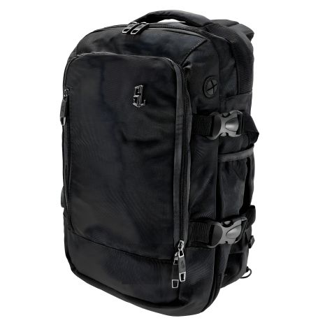 Чорна сумка-рюкзак Semi Line 20 (P8298-1)