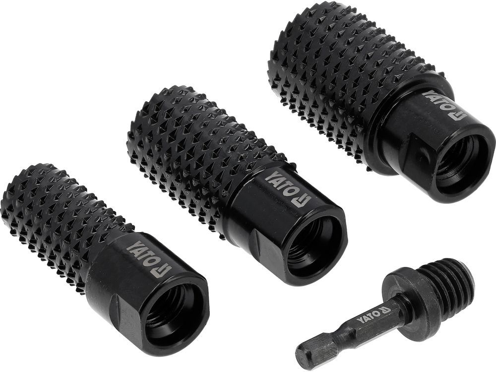 Фрезы цилиндрические по дереву Ø= 20, 25, 30 мм YATO YT-61775 Фрезы цилиндрические по дереву Ø= 20, 25, 30 мм YATO YT-61775