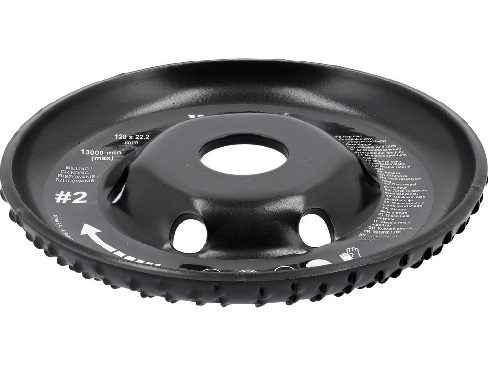 Диск-фреза радиальная Ø=120/22.2 мм YATO YT-59156 Диск-фреза радиальная Ø=120/22.2 мм YATO YT-59156