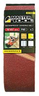Набір шліфувальних стрічок зерно 60 76×457 мм 3 шт MASTERTOOL 08-3306 Набір шліфувальних стрічок зерно 60 76×457 мм 3 шт MASTERTOOL 08-3306