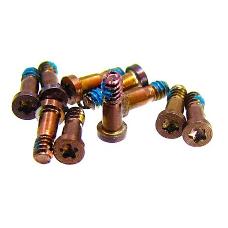 Гвинти Apple iPhone 6, 6 Plus, 6s, 6s Plus, Рожеве Золото, зовнішні, нижні (10 шт)