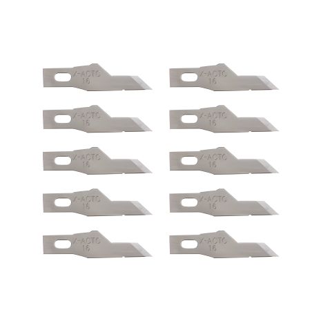 Леза для скальпеля Kaisi №16 для ручок з цангою, 10 шт в упаковці