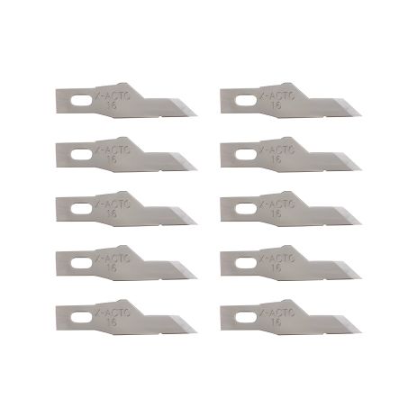 Лезвия для скальпеля Kaisi №16 для ручек с цангой, упаковка 10 шт