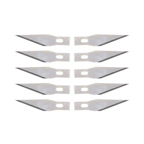 Набір лез для скальпеля Kaisi №12, упаковка 10 шт Набір лез для скальпеля Kaisi №12, упаковка 10 шт