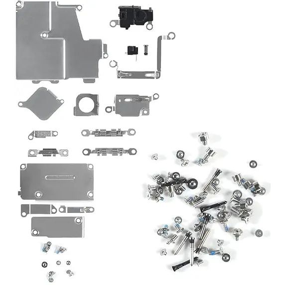 Винтовой комплект для Apple iPhone 14 Plus с крепёжными пластинами Винтовой комплект для Apple iPhone 14 Plus с крепёжными пластинами