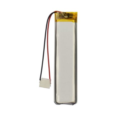 Акумулятор 652070P універсальний з контролером, 6,5 х 19 х 72 мм (650 mAh) для навушників, відеореєстраторів та іграшок