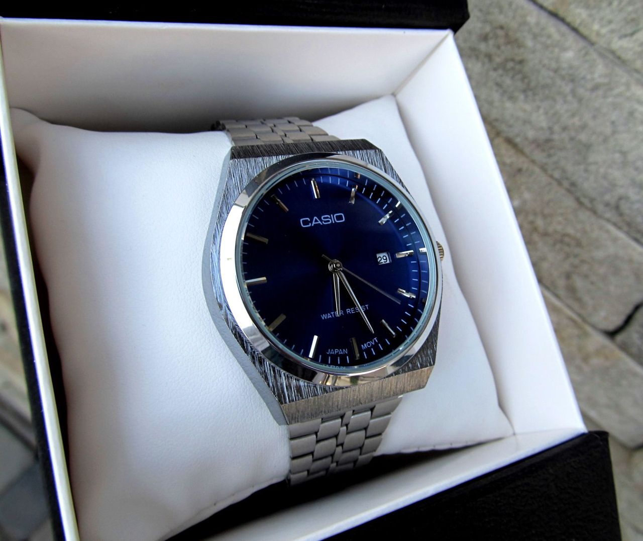 Супермодные кварцевые мужские часы Casio круглые в серебренном цвете Супермодные кварцевые мужские часы Casio круглые в серебренном цвете