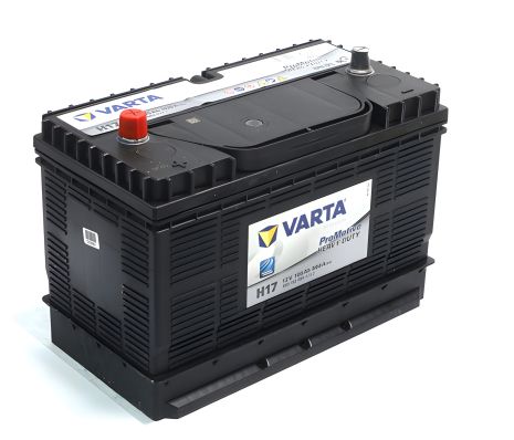 Аккумулятор 105Ah-12v VARTA PM Black(H17) (330х172х240), L,EN800 клеми по центру (605102080)
