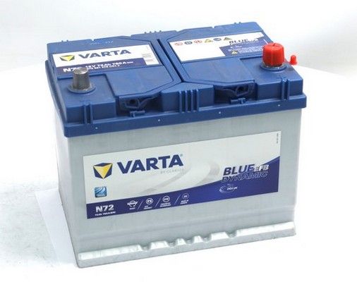 Аккумулятор 72Ah-12v VARTA BD EFB (261х175х220),R,EN760 Азия (572501076) Аккумулятор 72Ah-12v VARTA BD EFB (261х175х220),R,EN760 Азия (572501076)
