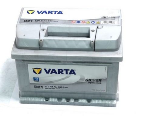 Аккумулятор 61Ah-12v VARTA SD(D21) (242x175x175),R,EN600