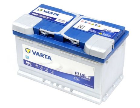 Аккумулятор 80Ah-12v VARTA BD EFB (315х175х190), R, EN800 580500080 Аккумулятор 80Ah-12v VARTA BD EFB (315х175х190), R, EN800 580500080