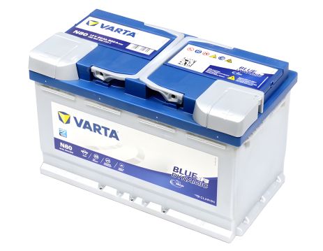 Акумулятор VARTA BD EFB 80Ah-12v (315х175х190) R EN800 580500080