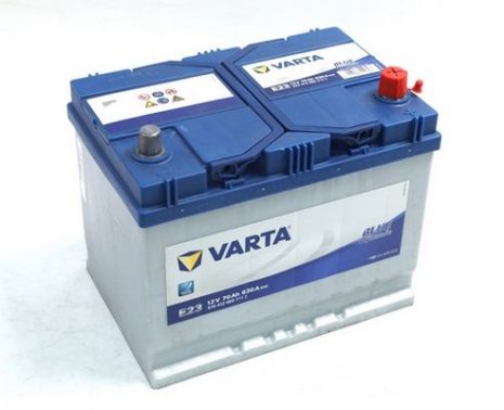 Аккумулятор 70Ah-12v VARTA BD(E23) (261х175х220),R,EN630 Азия (570412063)