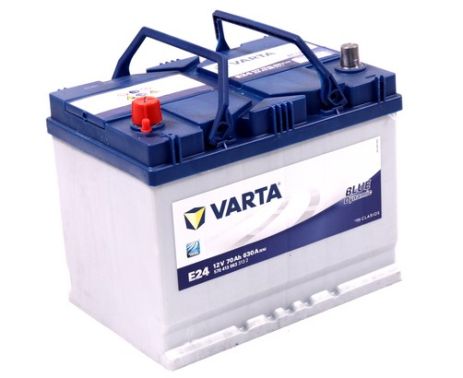 Аккумулятор 70Ah-12v VARTA BD(E24) (261х175х220),L,EN630 Азия Аккумулятор 70Ah-12v VARTA BD(E24) (261х175х220),L,EN630 Азия