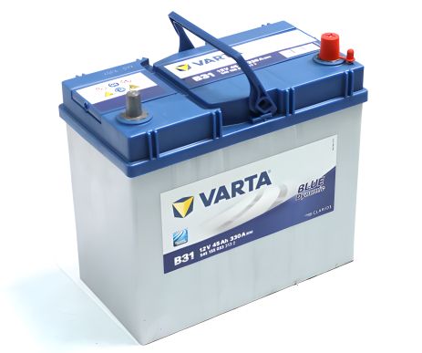 Аккумулятор 45Ah-12v VARTA BD(B31) (238х129х227),R,EN330 с тонкими клеммами Азия Аккумулятор 45Ah-12v VARTA BD(B31) (238х129х227),R,EN330 с тонкими клеммами Азия