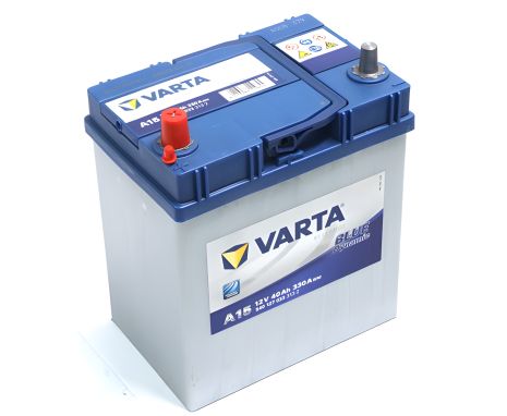 Аккумулятор 40Ah-12v VARTA BD(A15) (187х127х227),L,EN330 Азия тонк.клеммы