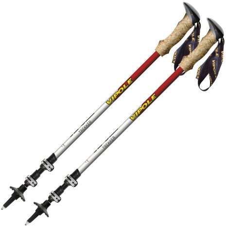 Палиці трекінгові Vipole Trekker Cork (S25 09) Палиці трекінгові Vipole Trekker Cork (S25 09)