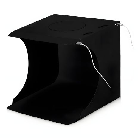 Puluz PU5029 LED Лайткуб (фотобокс) черный (20 x 20 x 20 см)
