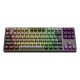 Ігрова клавіатура Meetion Tri-Mode RGB Backlit Mechanical Keyboard MK14, BT5.0, 2.4G, Wired, 4000mAh, 20h, black