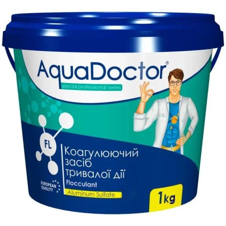 AquaDoctor FL 1 кг | Коагулянт для басейну в гранулах - Плавальний коагулянт