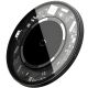 Qi бездротовий зарядний пристрій BASEUS Simple Magnetic Wireless Charger (підходить для IP12) 15W (WXJK-E02) прозорий-чорний