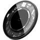 Зарядний пристрій Qi BASEUS Simple Magnetic Wireless Charger (suit for IP12) 15W (WXJK-E02) transparent-black