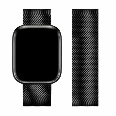 Ремешок металлический Hoco iWatch WA03 milanese steel 42/ 44/ 45/ 49mm black