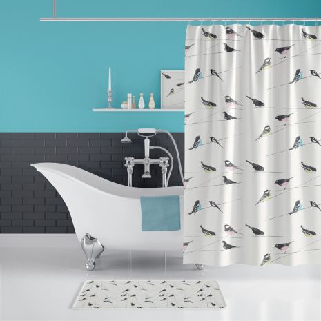 Ванна штора Wren Tropichome 180x200 cм