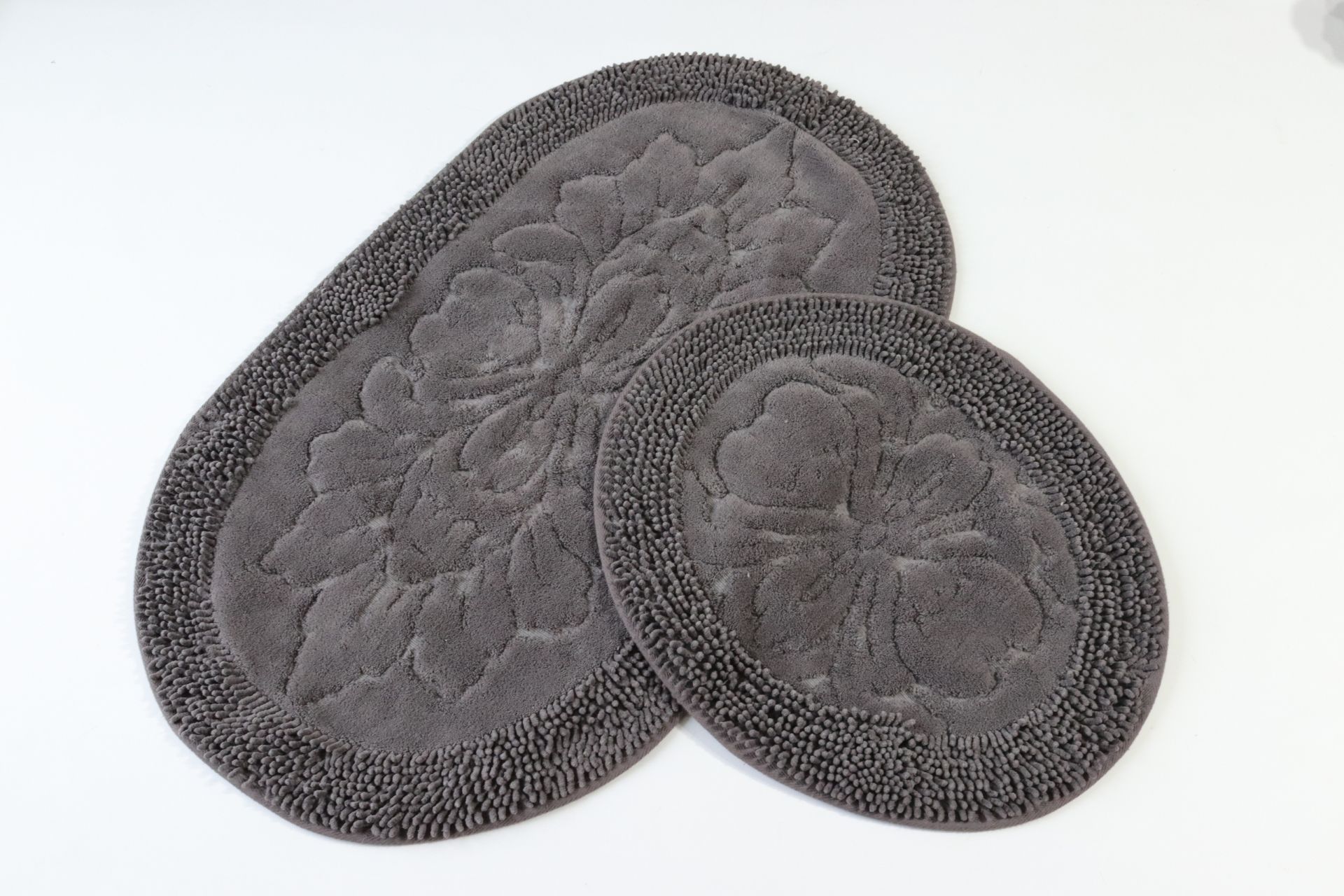 Коврик овальный для ванной Velora Home 2533/темнобровный Коврик овальный для ванной Velora Home 2533/темнобровный