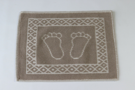 Коврик для ванной из хлопка Foot Tropichome 50*70 см 2064/fullbege Коврик для ванной из хлопка Foot Tropichome 50*70 см 2064/fullbege