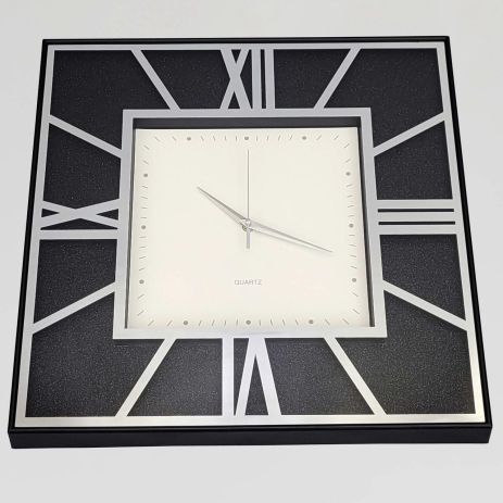 Часы бесшумные ( см) металлические настенные OV-0097