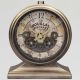 Вінтажний настільний годинник (32,6х28,2 см) з механізмом шестернями скелетон ретро