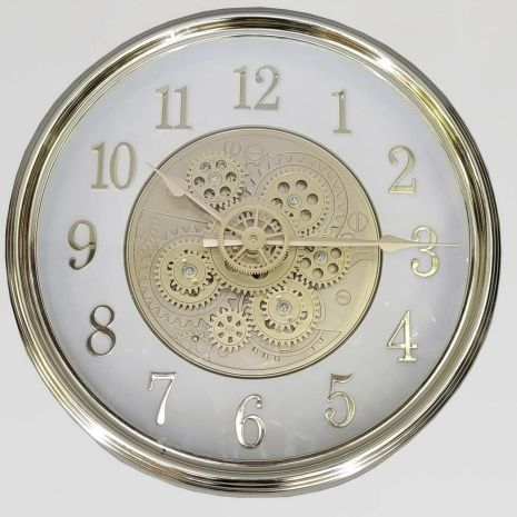 Безшумний настінний годинник (50 см) OV-0084