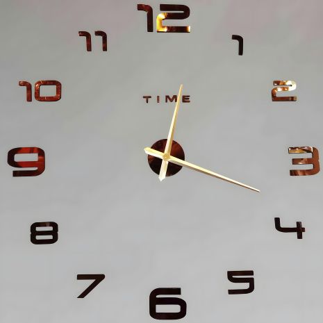 Безшумний настінний годинник (30 см) OV-0014