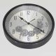 Настенные винтажные бесшумные часы (35,2 см) с открытым механизмом шестеренками OV-0037