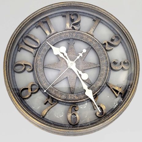 Годинник настінний безшумний ( см) OV-0040