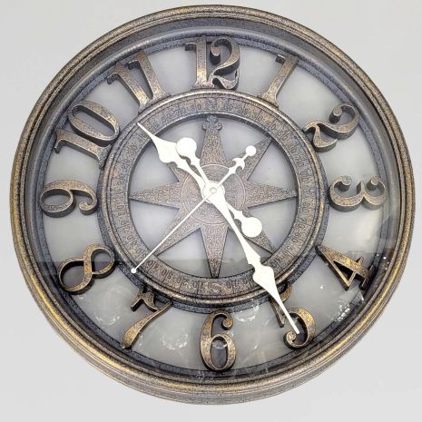 Годинник настінний безшумний ( см) OV-0040