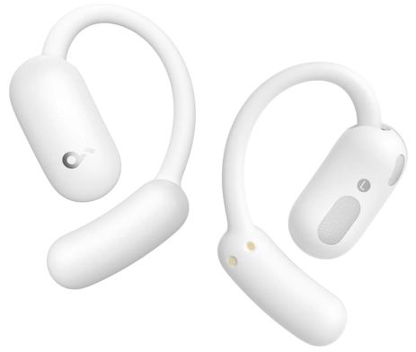 Бездротові навушники Anker SoundCore AeroFit 2, BT5.4, IP55, 85mAh, 750mAh, 10h, 42h, White UA UCRF