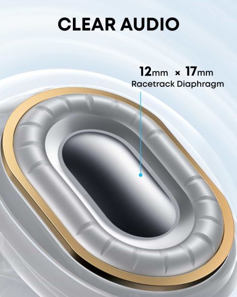 Навушники Anker SoundCore C40i TWS Clear (A3331G01) UA УДЦР